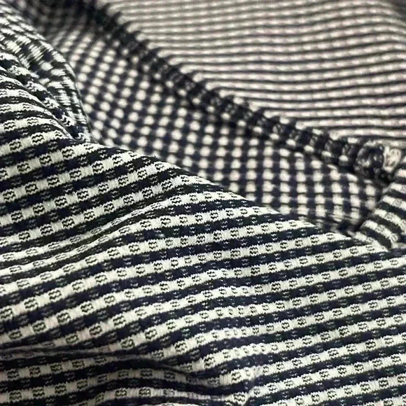 Lululemon Cool Racerback Tank Top Gingham Inkwell Size 4 - Picture 8 of 8